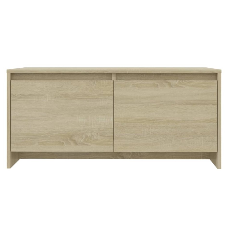 Mesa de centro madera de ingeniería roble Sonoma 90x50x41,5
