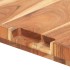 Tabla de cortar de madera maciza de acacia 50x35x4