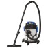 Aspirador en seco y húmedo plateado 1200 W 20