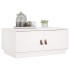 Mesa de centro de madera maciza de pino blanco 80x50x35