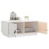 Mesa de centro de madera maciza de pino blanco 80x50x35