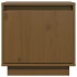 Mesitas de noche 2 uds madera de pino marrón miel 40x30x40