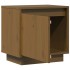 Mesitas de noche 2 uds madera de pino marrón miel 40x30x40