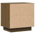 Mesitas de noche 2 uds madera de pino marrón miel 40x30x40