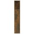 Mueble cabecero color roble ahumado 120x18,5x102,5