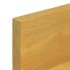 Estantes de pared 2 unidades madera maciza de teca 110x10x10
