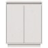 Aparador de madera maciza de pino blanco 60x34x75