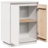 Aparador de madera maciza de pino blanco 60x34x75