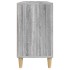 Armario de lavabo madera contrachapada gris Sonoma 80x33x60