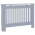 Cubierta para radiador MDF gris antracita 112x19x81,5