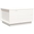 Mesa de centro de madera maciza de pino blanco 60x50x35