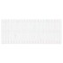Cabecero de cama de pared madera maciza pino blanco 147x3x60