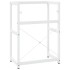 Estructura de lavabo de hierro blanco 59x38x83