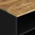 Mueble de TV madera mango y madera contrachapada 100x33x46