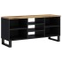 Mueble de TV madera mango y madera contrachapada 100x33x46