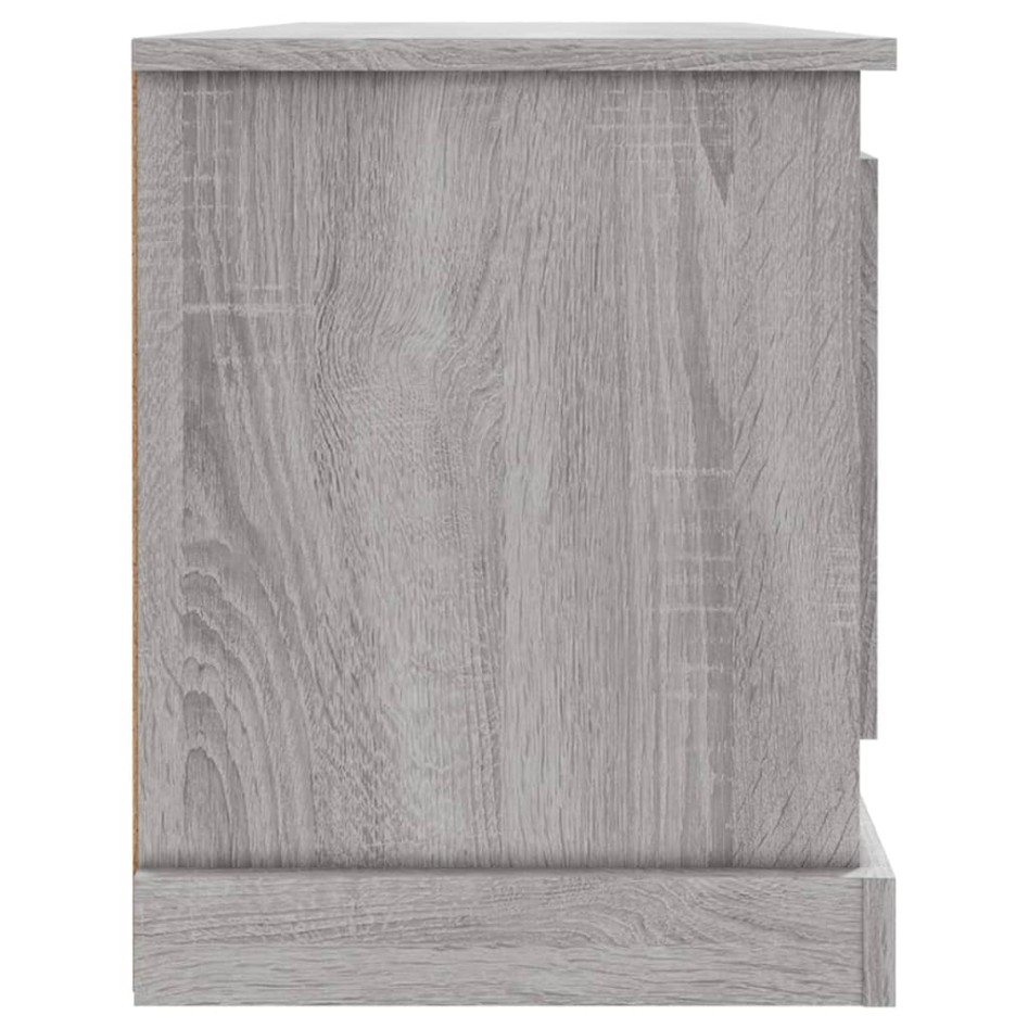 Mueble para TV madera contrachapada gris Sonoma 100x35,5x45