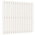 Cabecero de cama pared madera maciza pino blanco 95,5x3x90