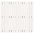 Cabecero de cama pared madera maciza pino blanco 95,5x3x90