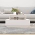 Mesa de centro madera maciza de pino blanco 80x55x40,5