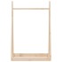 Perchero de madera maciza de pino 100x45x150