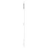 Cabecero de cama pared madera maciza pino blanco 95,5x3x110