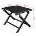 Reposapies plegable aluminio y textileno