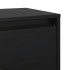 Armario de pared de madera maciza de pino negro 80x30x35