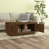 Mesa de centro madera de ingeniería roble marrón 102x50x45