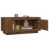 Mesa de centro madera de ingeniería roble marrón 102x50x45