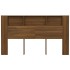 Mueble cabecero roble marrón 180x18,5x104,5