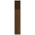Mueble cabecero roble marrón 180x18,5x104,5