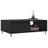 Mesa de centro madera de ingeniería negro 90x60x35