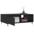 Mesa de centro madera de ingeniería negro 90x60x35