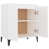 Aparador de madera contrachapada blanco 60x35x70