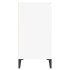 Aparador de madera contrachapada blanco 60x35x70