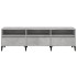 Mueble de TV madera contrachapada gris hormigón 150x30x44,5