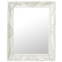 Espejo de pared estilo barroco blanco 50x60