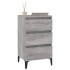 Mesita de noche madera contrachapada gris Sonoma 40x35x70