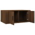 Mesa de centro madera contrachapada roble marrón 80x50x36