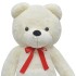 Oso de peluche grande XXL blanco 135