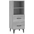 Aparador de madera contrachapada gris Sonoma 34,5x34x90