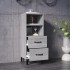 Aparador de madera contrachapada gris Sonoma 34,5x34x90
