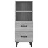 Aparador de madera contrachapada gris Sonoma 34,5x34x90