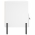 Mesitas de noche 2 uds madera ingeniería blanco 40x35x47,5