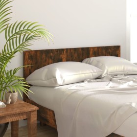 Cabecero cama madera contrachapada roble ahumado 160x1,5x80