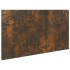 Cabecero cama madera contrachapada roble ahumado 160x1,5x80