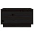 Mesa de centro de madera maciza de pino negro 55x56x32