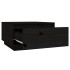 Mesa de centro de madera maciza de pino negro 55x56x32