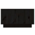 Mesa de centro de madera maciza de pino negro 55x56x32