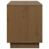 Mueble para TV madera maciza de pino marrón miel 110,5x35x44